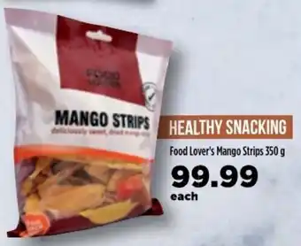 Food Lover's Market Food Lover's Mango Strips 350g offer