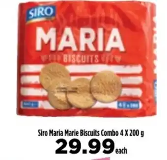Food Lover's Market Siro Maria Marie Biscuits Combo 4x200g offer