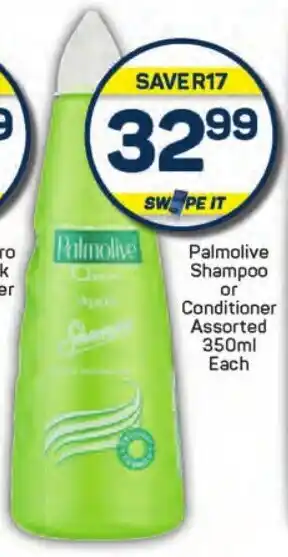 Pick n Pay Palmolive Shampoo or Conditioner Assorted offer