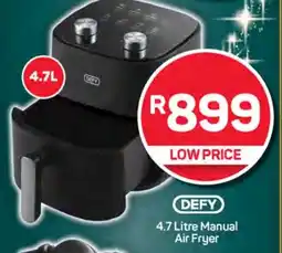 Pick n Pay DEFY Manual Air Fryer offer