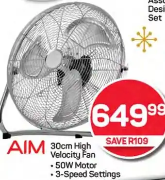 Pick n Pay AIM 30cm High Velocity Fan offer