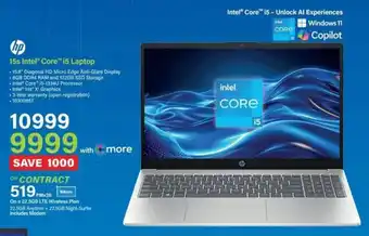 Incredible Connection HP 15s Intel Core i5 Laptop offer