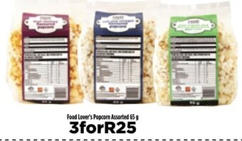 Food Lover's Market Food Lover's Popcorn Assorted 65g offer