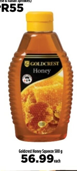 Food Lover's Market Goldcrest Honey Squeeze 500g offer