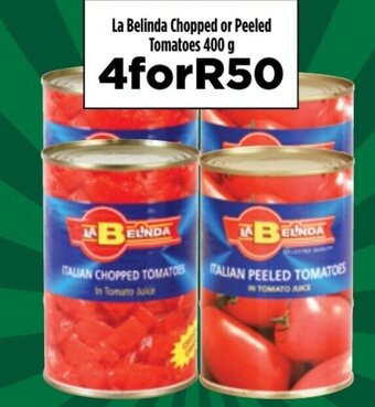 Food Lover's Market La Belinda Chopped or Peeled Tomatoes 400g offer
