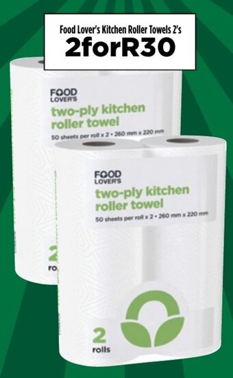 Food Lover's Market Food Lover's  Kitchen Roller Towels 2's offer
