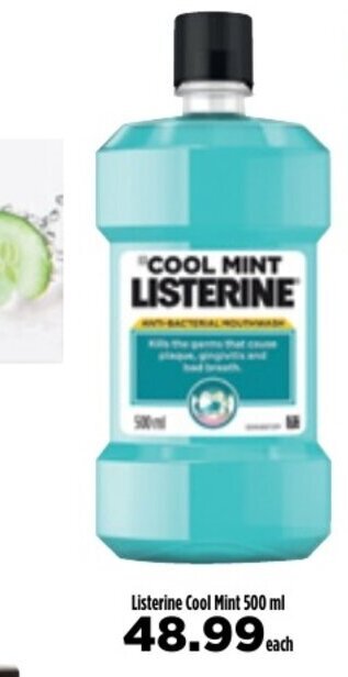 Listerine Cool Mint 500ml