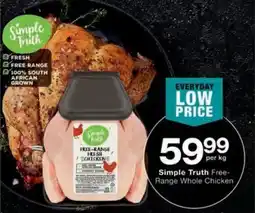 Checkers Hyper Simple Truth Free-Range Whole Chicken offer