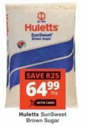 Checkers Hyper Huletts SunSweet Brown Sugar offer