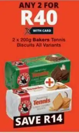Checkers Hyper Bakers Tennis Biscuits All Variants offer