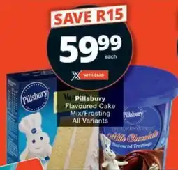 Pillsbury Flavoured Cake Mix/Frosting All Variants