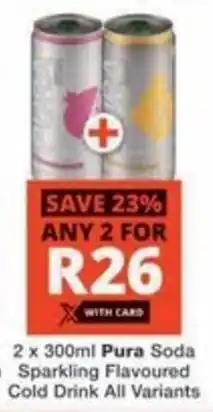 Pura Soda Sparkling Flavoured Cold Drink All Variants