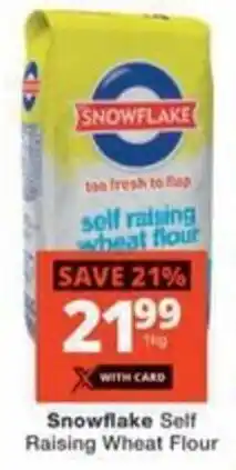 Checkers Hyper Snowflake Self Raising Wheat Flour offer