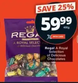 Checkers Hyper Regal A Royal Selection of Delicious Chocolates offer