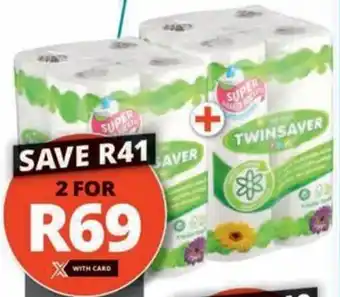 Checkers Hyper Twinsaver White Roller Towels offer