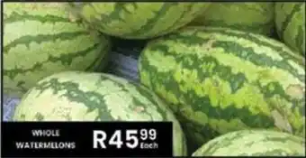 Super Save Whole watermelons offer