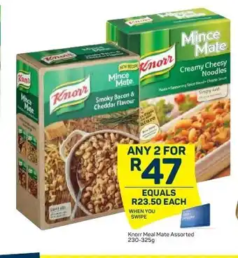 Pick n Pay Knorr Meal Mate Assorted 230-325g offer