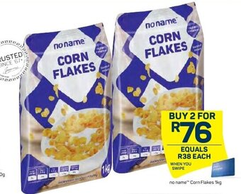 Pick n Pay No Name Corn Flakes 1kg offer