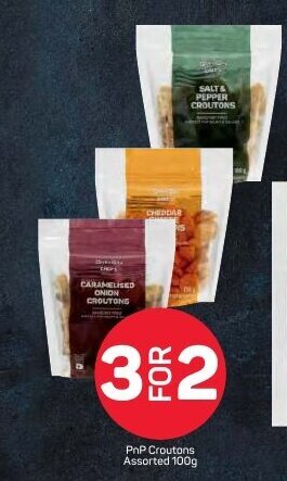Pick n Pay PnP Croutons Assorted 100g offer