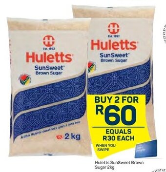 Pick n Pay Huletts SunSweet Brown Sugar 2kg offer