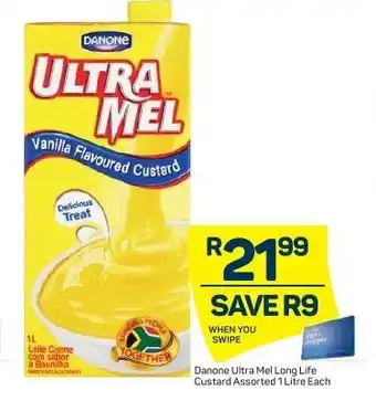 Pick n Pay Dianone Ultra Mel Long Life Custard 1L offer