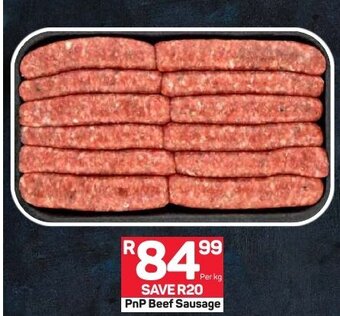 PnP Beef Sausage