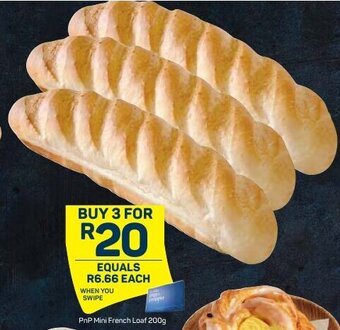 Pick n Pay PnP Mini French Loaf 200g offer