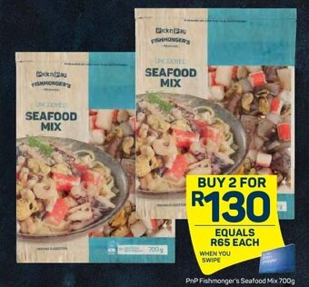 Pick n Pay PnP Fishmonger's Seafood Mix 700g offer
