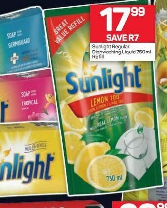 Pick n Pay Sunlight dishwashing liquid offer