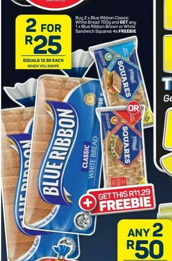 Pick n Pay Blue ribbon sliced bread 2 offer