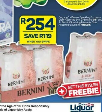 Pick n Pay Bernini handies offer