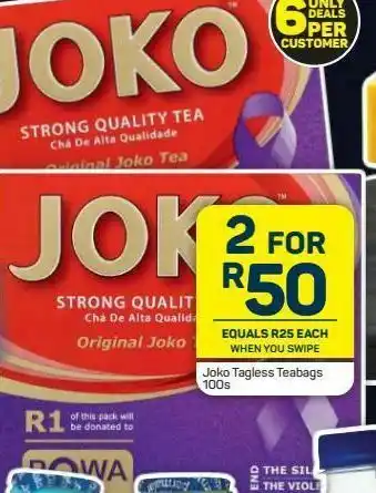 Pick n Pay Joko tea bags 2 offer