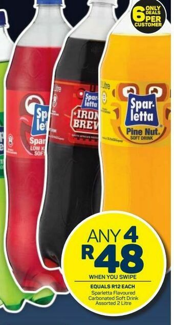 Pick n Pay Sparletta cold drinks 4 offer