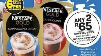 Pick n Pay Hypermarket Nescafé gold cappuccino 2 offer