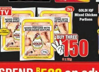 Boxer Goldi frozen mixed chicken 3 offer