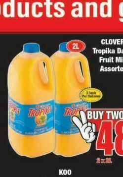 Boxer Clover tropika dairy blend 2 offer