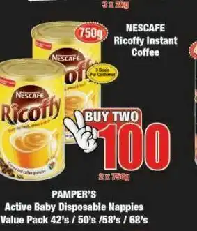 Boxer Nescafé ricoffy 2 offer