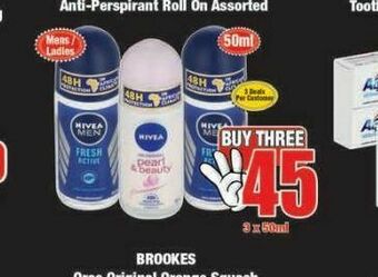Boxer Nivea roll-on 3 offer