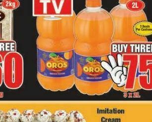 Boxer Oros orange squash 3 offer