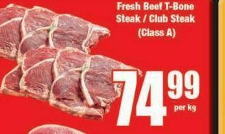 Boxer Beef steaks offer