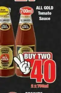 All gold tomato sauce 2