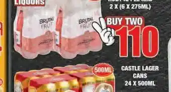 Apple Castle lager 2 offer