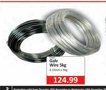 Galv wire 5kg