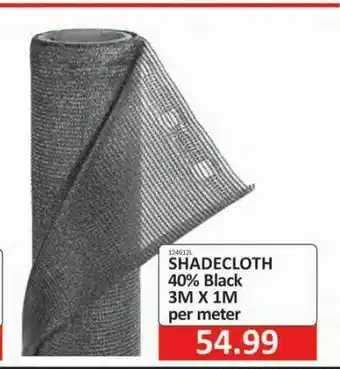 KitKat Cash and Carry Shadecloth 40% black 3m x 1m per meter offer