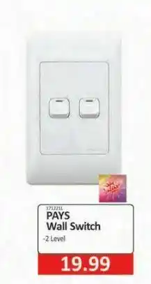 Pays wall switches
