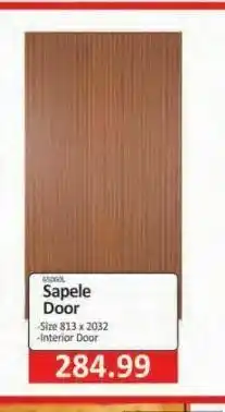 KitKat Cash and Carry Sapele doors offer