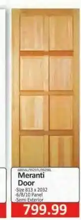 KitKat Cash and Carry Meranti doors offer