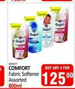 KitKat Cash and Carry Comfort fabric softener assorted offer