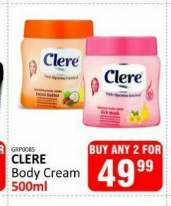 KitKat Cash and Carry Clere body cream offer
