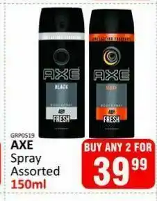 KitKat Cash and Carry Axe spray assorted offer